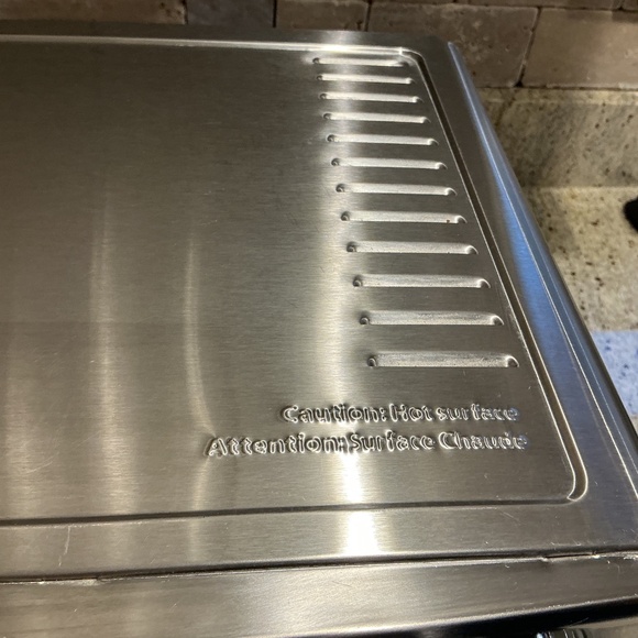 Oster Stainless Steel 6 Slice Toaster Oven – Bake Broil Toast Warm, Turbo, Works - Picture 14 of 14